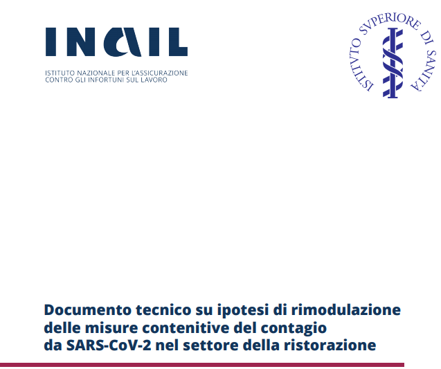 Documento tecnico INAIL su ipotesi di rimodulazione delle misure contenitive Documento tecnico INAIL su ipotesi di rimodulazione delle misure contenitive