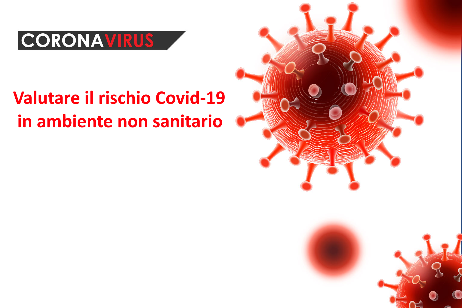 Valutare il rischio Covid-19 in ambiente non sanitario