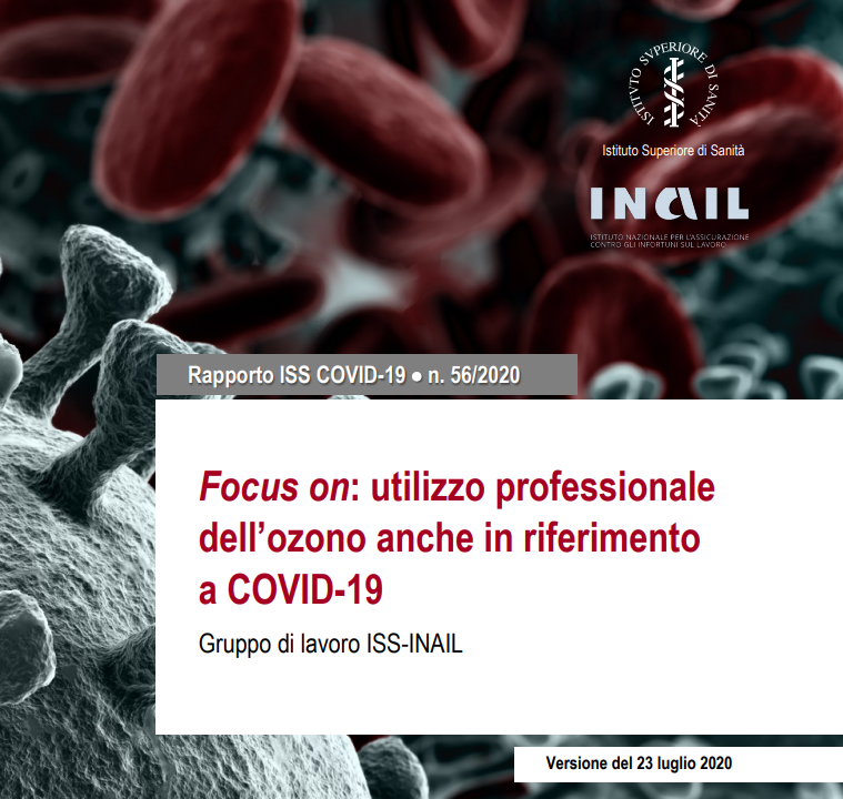 utilizzo professionale dell’ozono anche in riferimento a COVID-19 covid