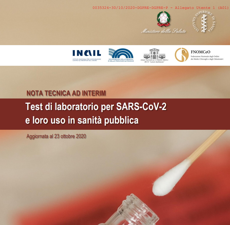  Test di laboratorio per SARS-CoV-2 e loro uso in sanità  pubblica