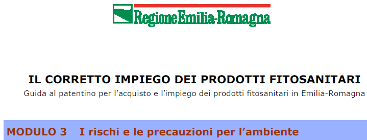 I rischi e le precauzioni per l'ambiente rischi