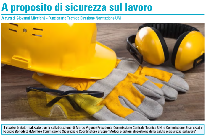A proposito di sicurezza sul lavoro E-learning