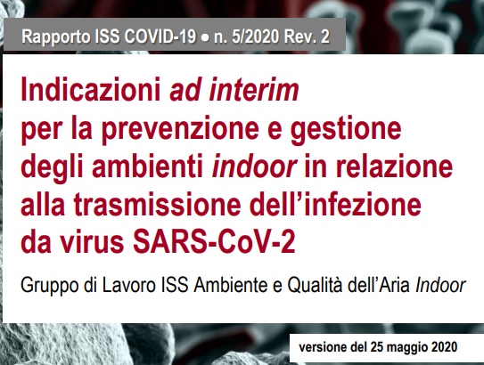 Istituto Superiore di Sanità relazione alla trasmissione dell'infezione da virus SARS-CoV-2 Istituto Superiore di Sanità relazione alla trasmissione dell'infezione da virus SARS-CoV-2